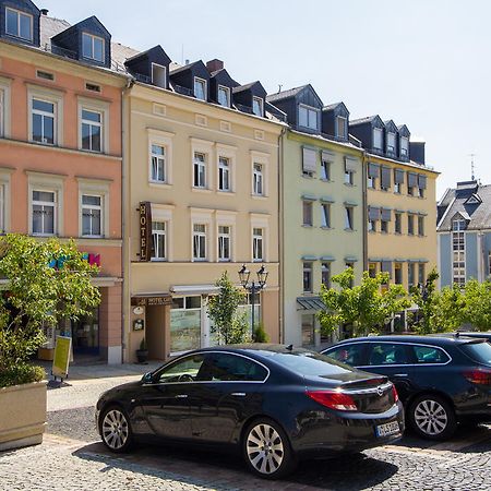 Hotel Garni Am Klostermarkt Plauen Bagian luar foto