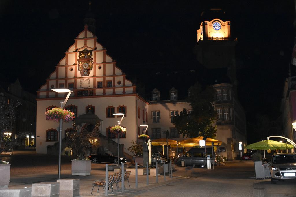 Hotel Garni Am Klostermarkt Plauen Bagian luar foto