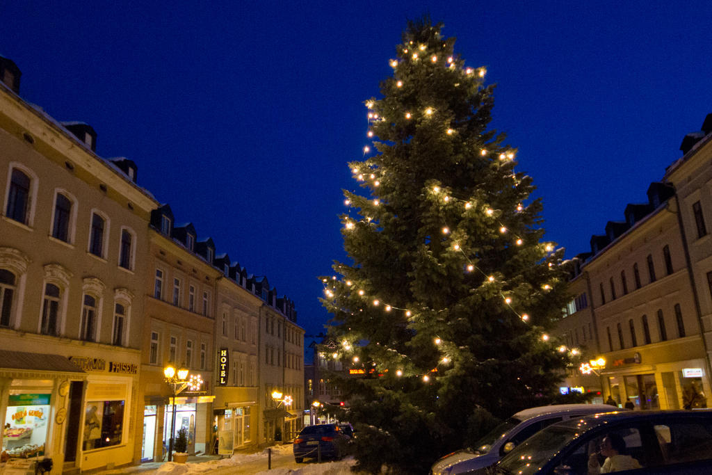 Hotel Garni Am Klostermarkt Plauen Bagian luar foto