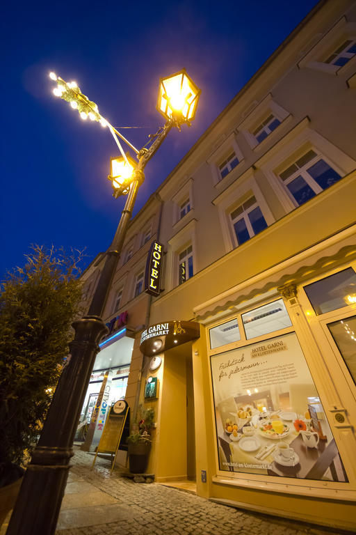 Hotel Garni Am Klostermarkt Plauen Bagian luar foto