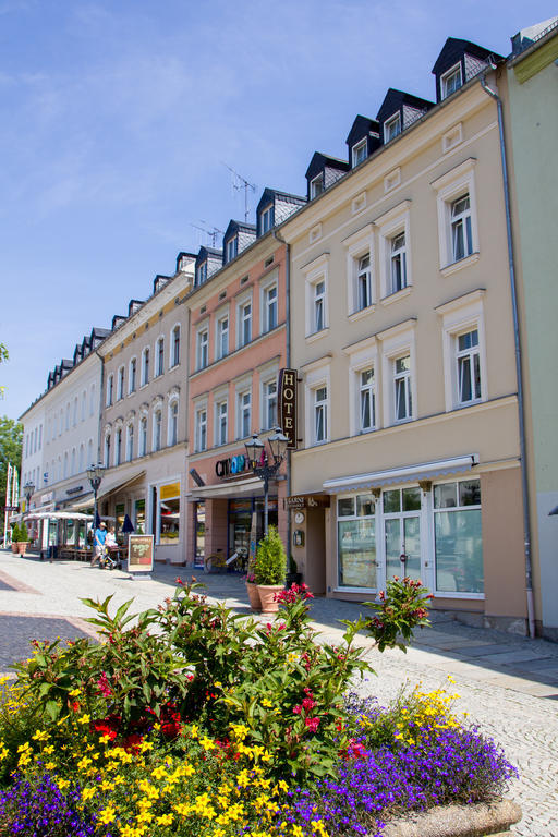 Hotel Garni Am Klostermarkt Plauen Bagian luar foto